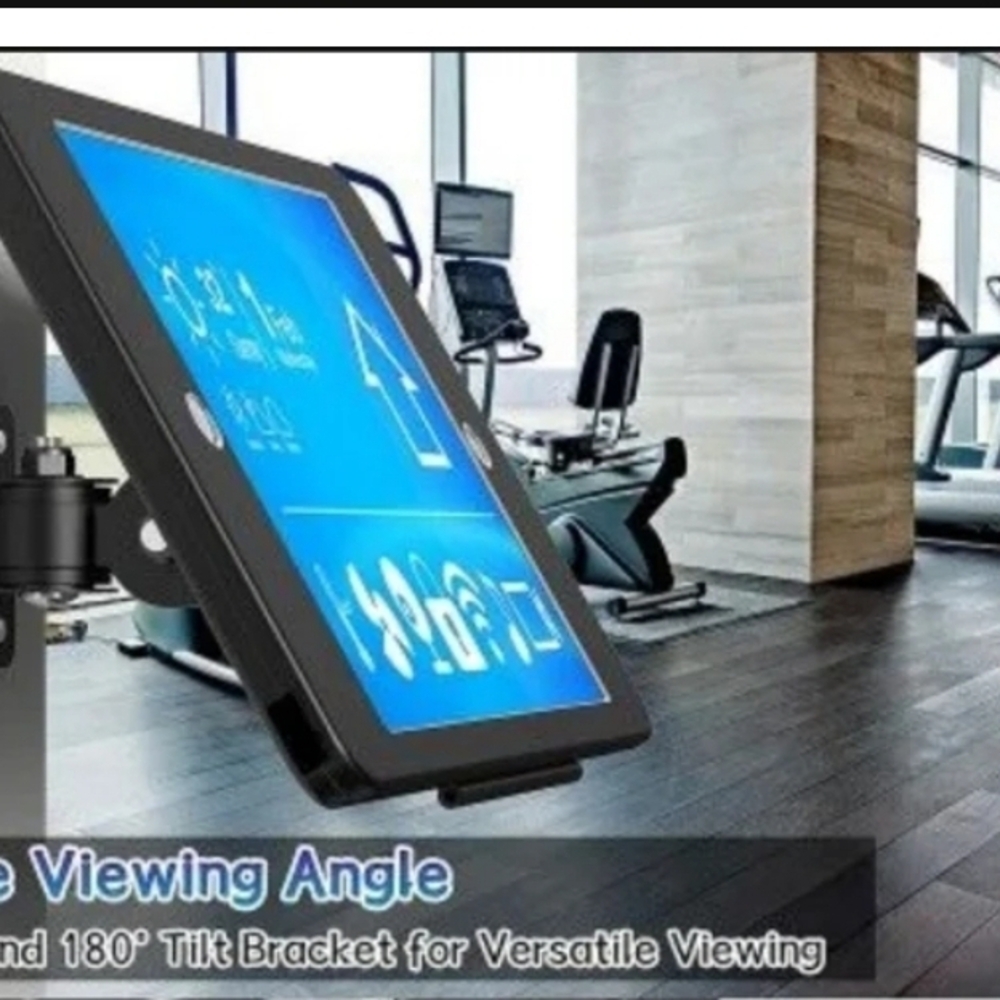 Black Adjustable Tablet Mount